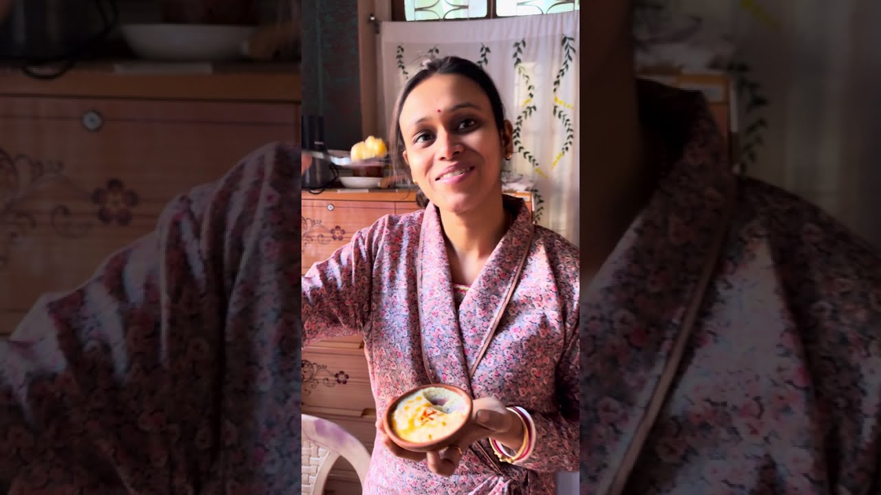 নলেন গুড় থাকলে এই ফিরনি টা না বানালে কিন্তু এই শীত একদম মিস। Nolen gurer firni | 