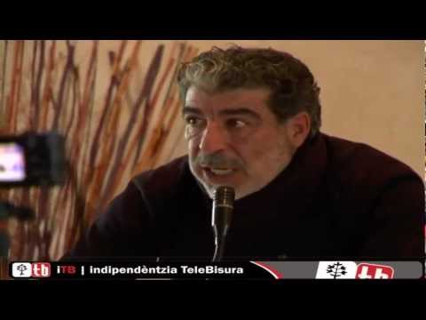Intervento di Gavino Sale durante la consulta dei movimenti sardi