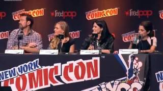 NYCC 2013 Defiance panel Jaime Murray, Julie Benz, Grant Bowler, Stephanie Leonidas