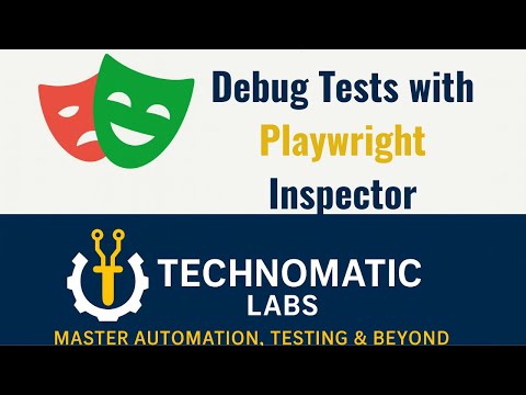 #5 Master Playwright Inspector | Debug & Fix Tests Like a Pro