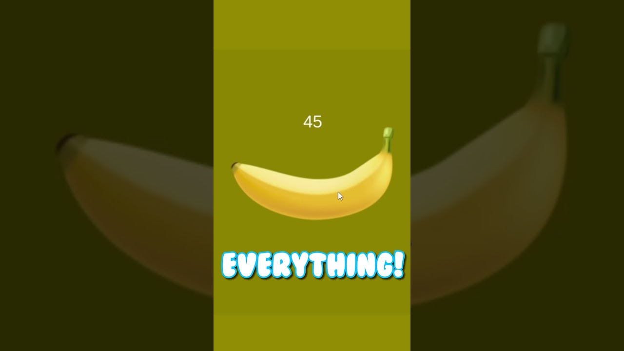 The MOST POPULAR Game is a BANANA?!?! 