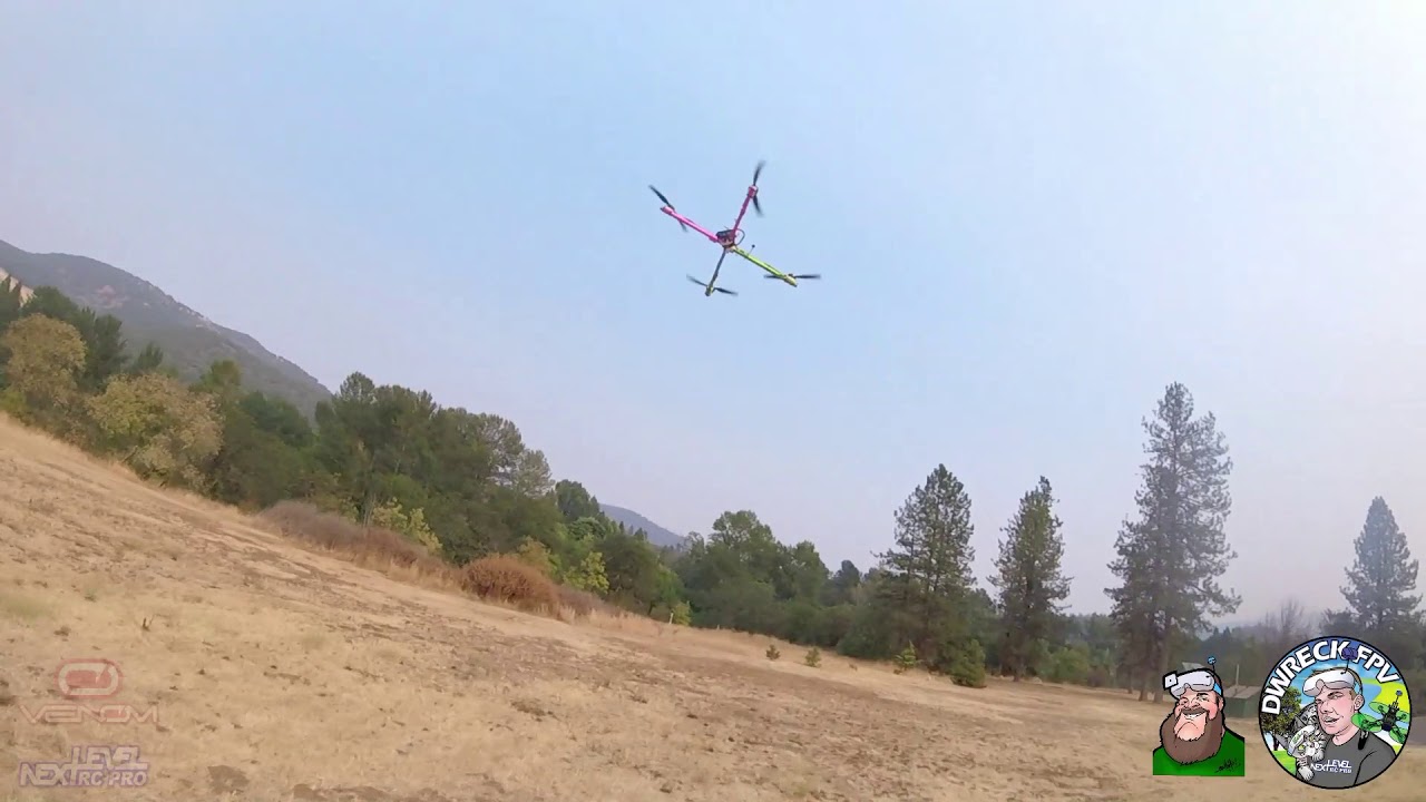 DWreck X Class Freestyle FPV and Chase Footage