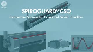 SPIROGUARD® CSO screen with Overflow Weir Protection by SPIRAC Solid Handling Solutions 246 views 5 months ago 14 seconds