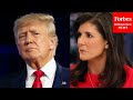 Breaking news top house republican calls for trump to pick logical choice nikki haley for vp