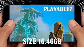 Eden Nightly Setup ไทย - (SD 7 Plus Gen 3 - Ram 8) - The Legend of Zelda TOTK On Mobile