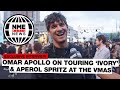 Omar Apollo on touring 'Ivory', Aperol Spritz, and the "lit" green room at the VMAs