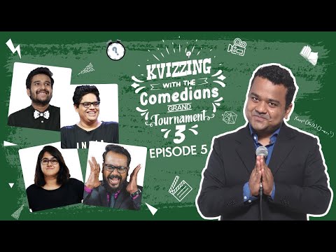 KVizzing With The Comedians Third Edition || QF 5 ft. Ashish, Sahil, Shreeja & Tanmay