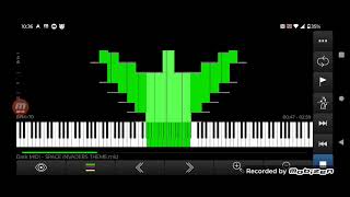 Dark MIDI - SPACE INVADERS THEME (By MIDI Player 2024)