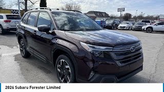 2026 Subaru Forester for sale in Broken Arrow S26606