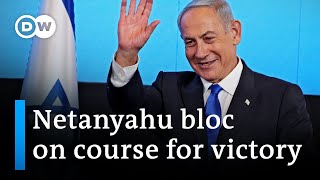 Israel election: Exit polls put Netanyahu's party ahead | DW News