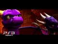 The Legend of Spyro: Dawn Of The Dragon PS2, Wii, &amp; PS3 shot by shot comparison
