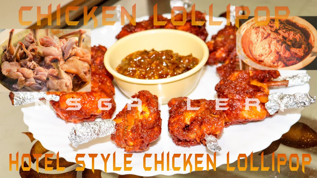 Tasty Chicken Lollipop Chicken Lollipop Recipe Easy Chicken Starter
