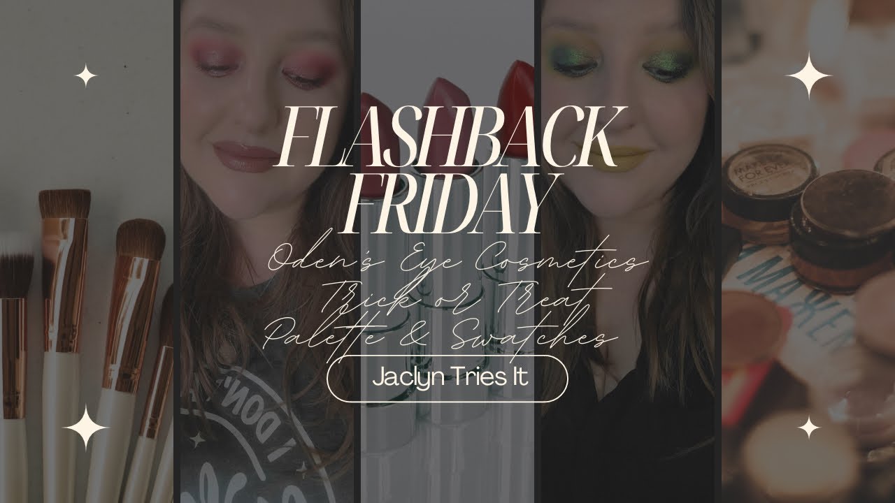 Flashback Friday | Oden’s Eye Cosmetics Trick or Treat Palette & Swatches