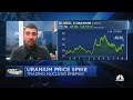 Could uranium double from here?