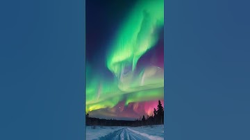Take a break from scrolling and Sleep Under the Northern Lights! #shorts