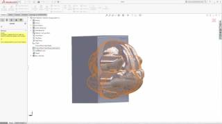 Geomagic for SOLIDWORKS creating a mold block with Autosurface