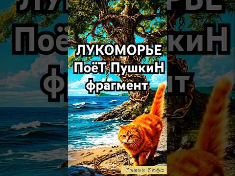 'Лукоморье' - Поёт Пушкин, фрагмент #Пушкин #Лукоморье