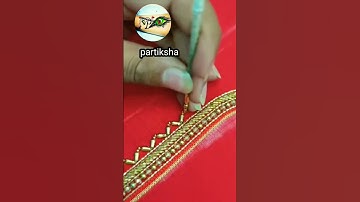 easy aari tracing designs, aari tracing designs for beginners #aariwork #aariembroidery #aariclass