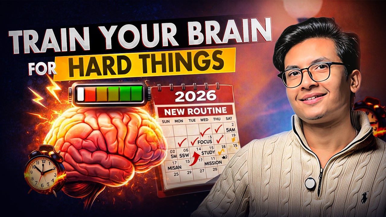 How to Trick Your Brain Into Doing Hard Things - YouTube