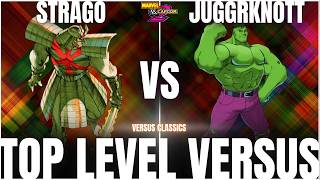Marvel Vs Capcom 2 - Strago Vs Juggrknott - Top Level Versus🔥🔥🔥