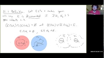 Lecture 15.6 - Connectedness