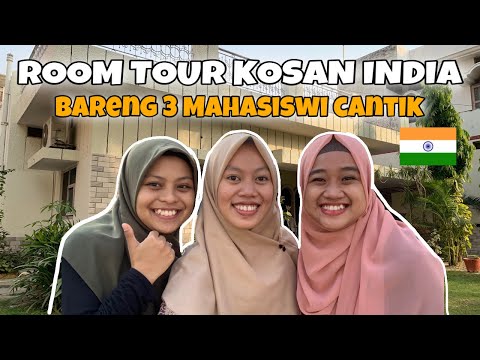 ROOM TOUR KOSAN MAHASISWI DI INDIA‼️