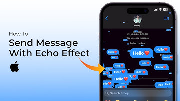 How to Send a Message with Echo Effect on iPhone?