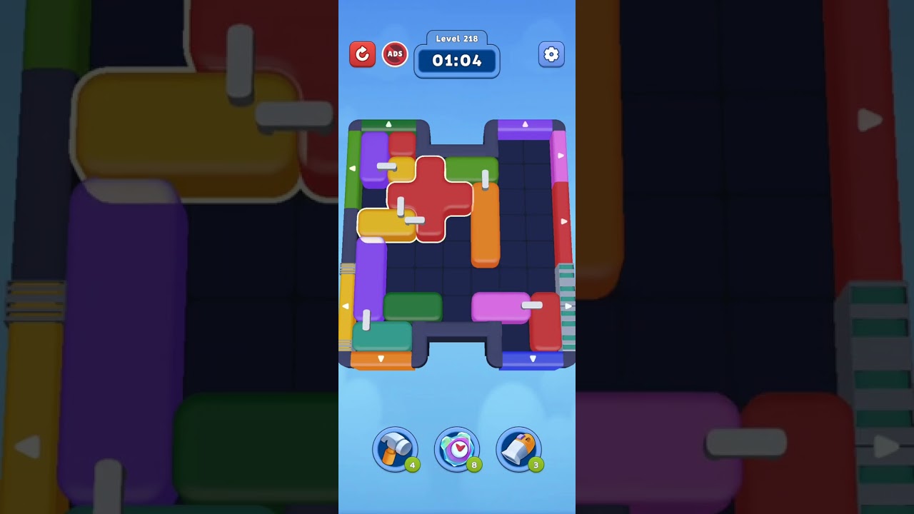 City Block Jam: Color Slide | LEVELS 216-219