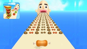 SANDWICH RUNNER(Burger Run) vs SAVE HER -All Levels SpeedRun Gameplay-walkthrough ,Part#327.