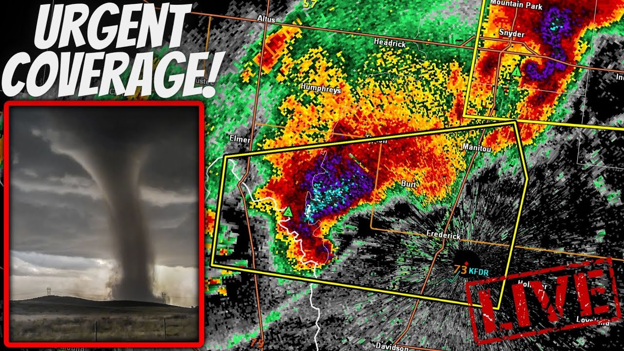 🔴LIVE - Tornadoes, Extreme Hail & Significant Wind Damage Occurring ...