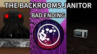The COMPLETE Guide For Bad Ending in The Backrooms Janitor (ROBLOX)