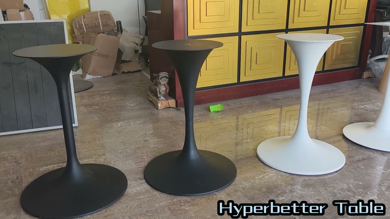 Black Tulip Table Leg  