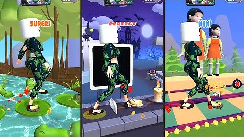 Tippy Toe Max Levels With Big Fails ASMR Tippy Toe Relaxing Gameplay Walkthrough