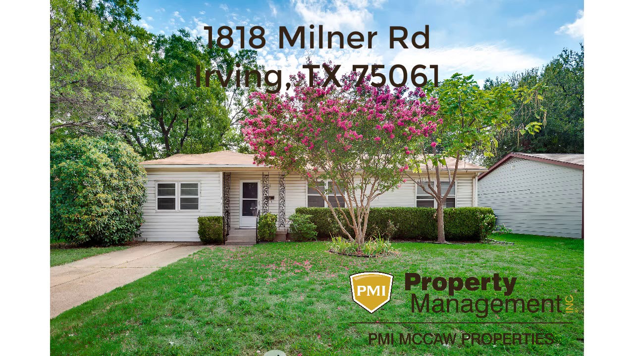 FOR RENT Irving YouTube