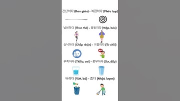 ✨ Mẹo học siêu nhanh từ vựng tiếng Hàn trái nghĩa – Ai cũng áp dụng được! #họctiếnghàn  #shorts