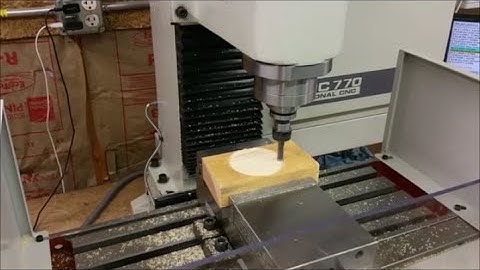 Tormach 770  Part 11 -  First Part - Part 2 - Conversational & Machining