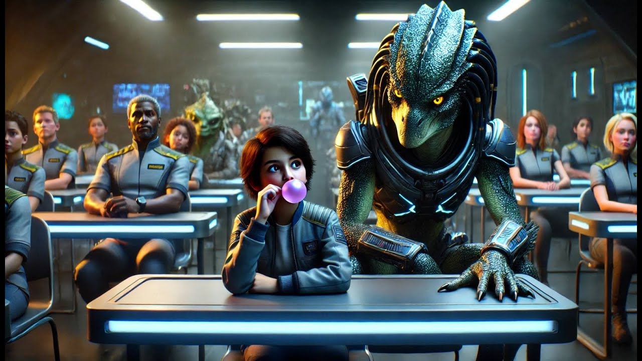 A Predator Cub Took the Seat Beside the Deathworld Girl, The Teacher Nodded And Got Scared | HFY