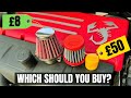 BMC vs eBay Abarth 595 Pop Off Filter - Install and Sound Comparison