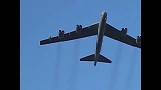 B 52 flyover of 2010 Independence Bowl  Air Force vs Georgia Tech