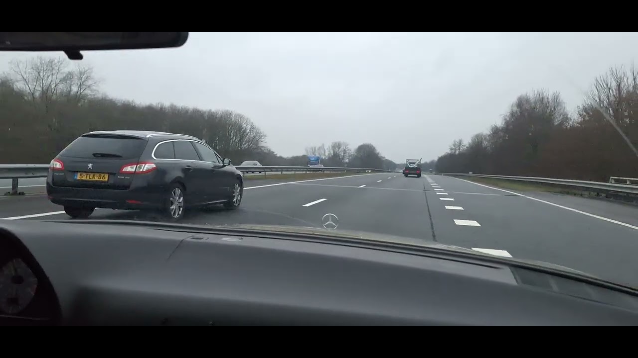 W126 life. Asmr driving  mercedes-benz. 2 Leeuwarden 
