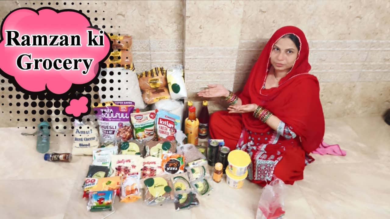 Ramzan ki grocery ✌