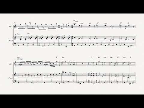 Violin - Beetlejuice - Theme Song - Sheet Music, Chords, & Vocals