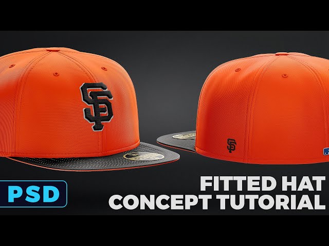 Bevoorrecht Grand Voorwaardelijk Design New Era Fitted Caps Concepts with embroidery using a Photoshop Mockup  - YouTube