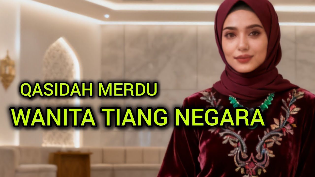 QASIDAH MERDU‼️ WANITA TIANG NEGARA