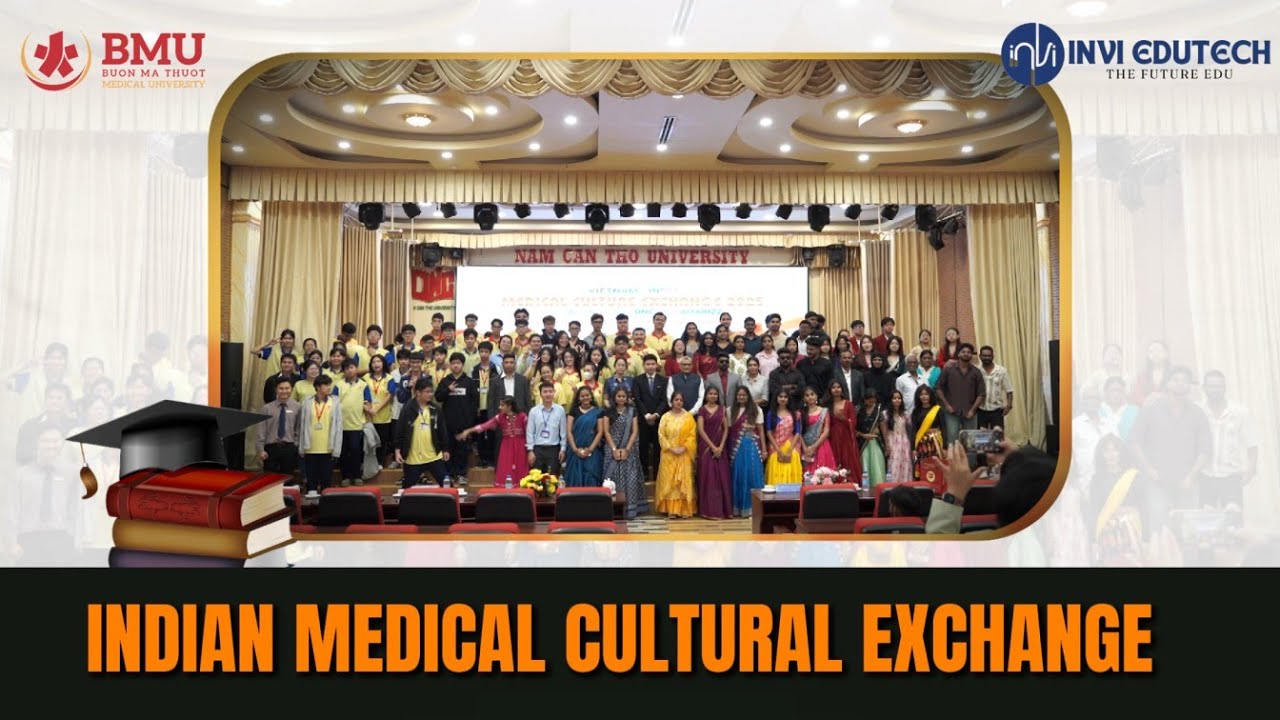 🇮🇳🩺 Indian Medical Cultural Event | Nam Can Tho University | INVI Edutech #mbbs #abroadmbbs