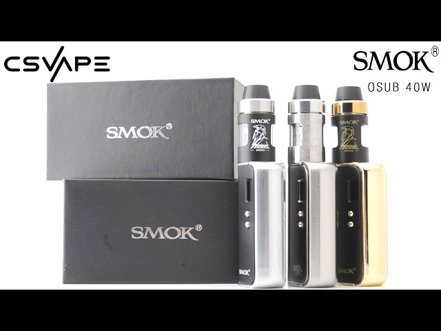 elfbar nachfüll pod läuft aus Smok Osub 40w Tc Starter Kit 1350mah Battery SMOK OSUB 40W Starter Kit  Built-in 1350mAh Battery MOD L Top Refill main image 0