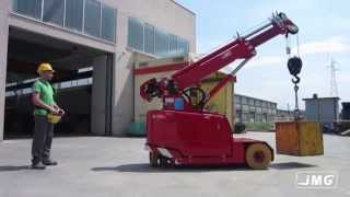 Jmg Cranes - Model Mc25 With Winch - Capacity 2,5 T