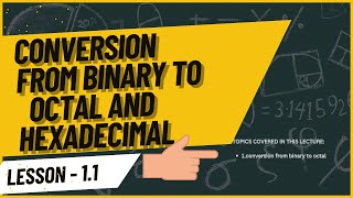 Shortcut method/tricks | Binary to decimal, octal, & hexadecimal conversion(Hindi)| number system