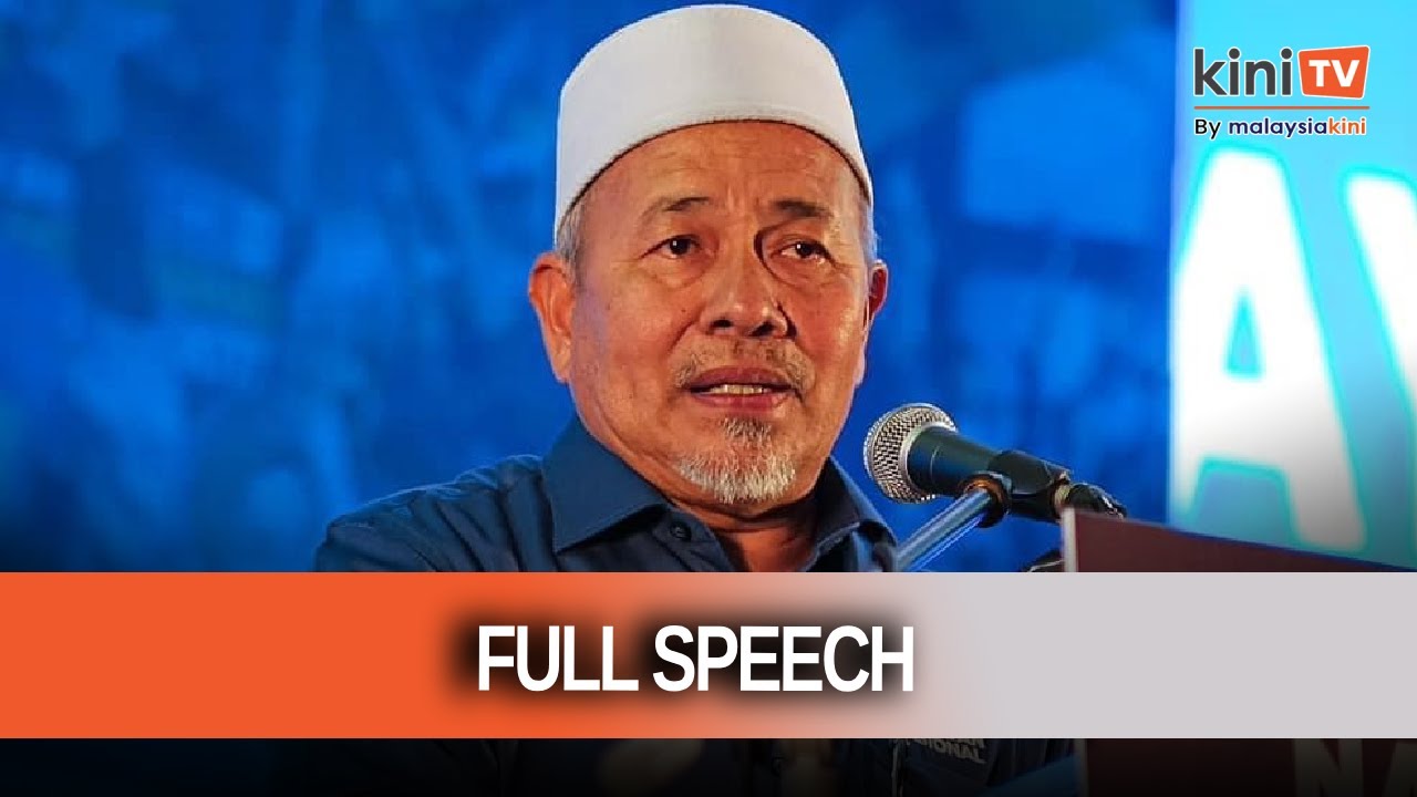 [Full Video] Tuan Ibrahim's full speech at 'Ceramah Mega Kasi Bagus Sabah'