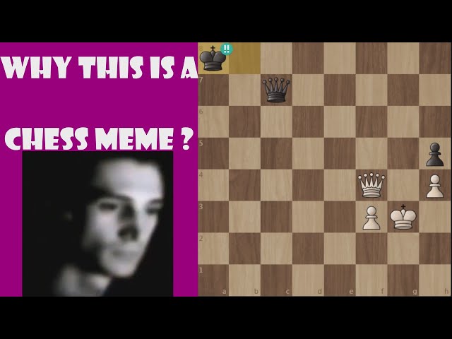 Explaining this chess meme ( stalemate meme ) 